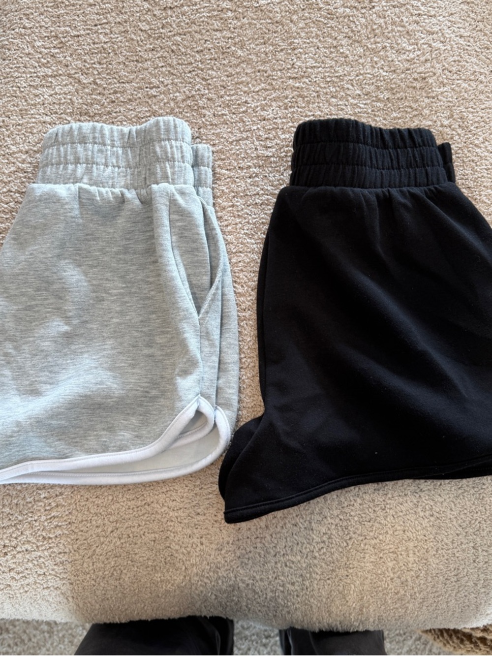 Reflex Women's Athletic Shorts - Gray & Black
